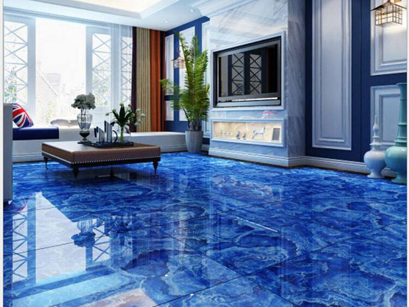 Glossy 3D Flooring Tiles For Modern Livingroom