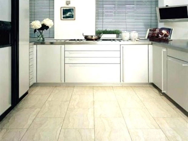 Golden Ceramic Kitchen Floor Tiles