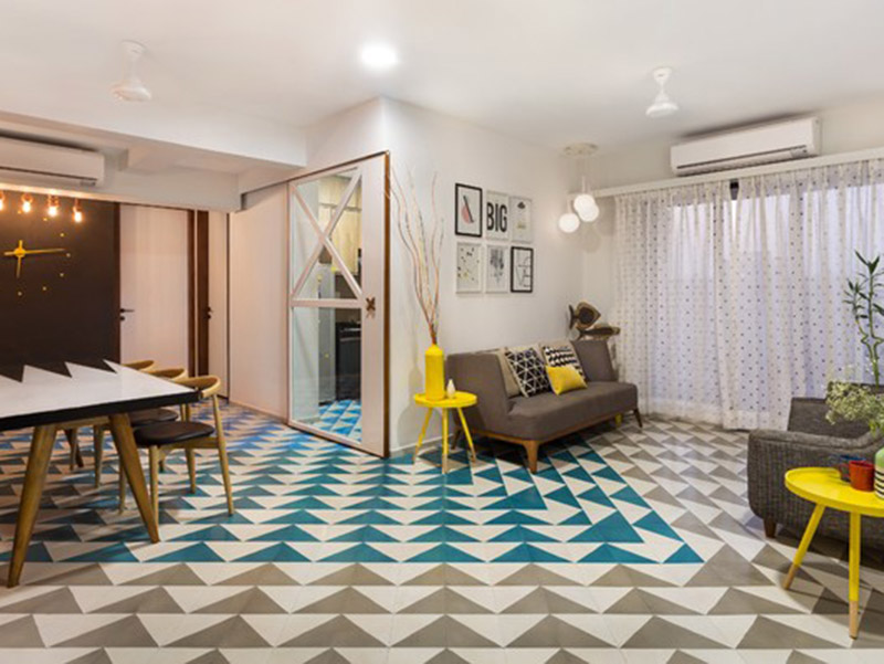 Living Room Floor Tiles