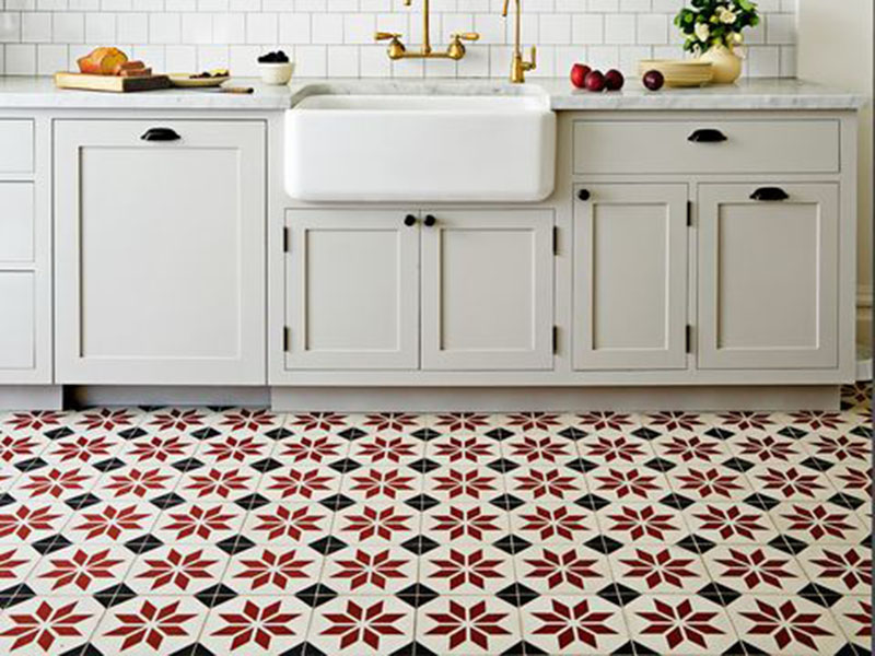 Modern Kitchen Floor Tile