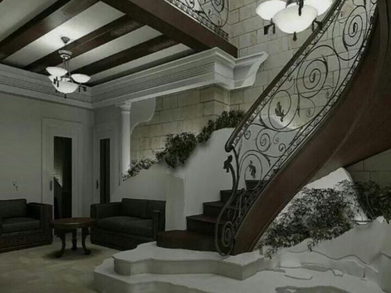 Modern Stair In Hall