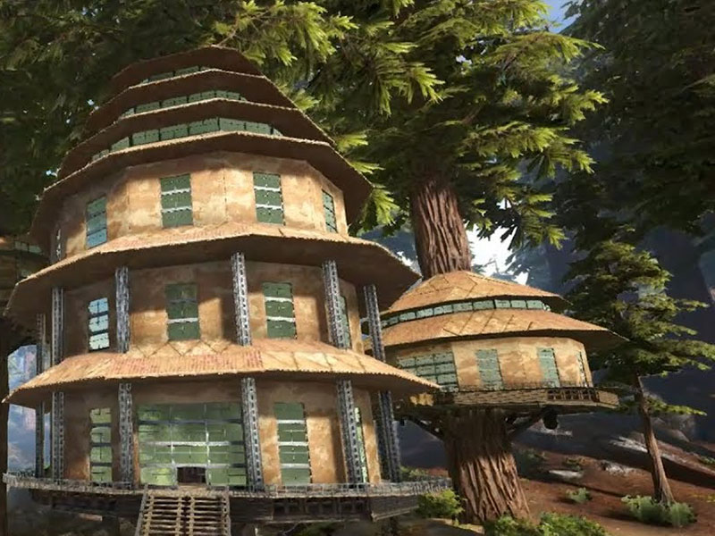 Round Tree House