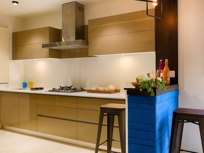 Small Area Kitchen Cabinet Design