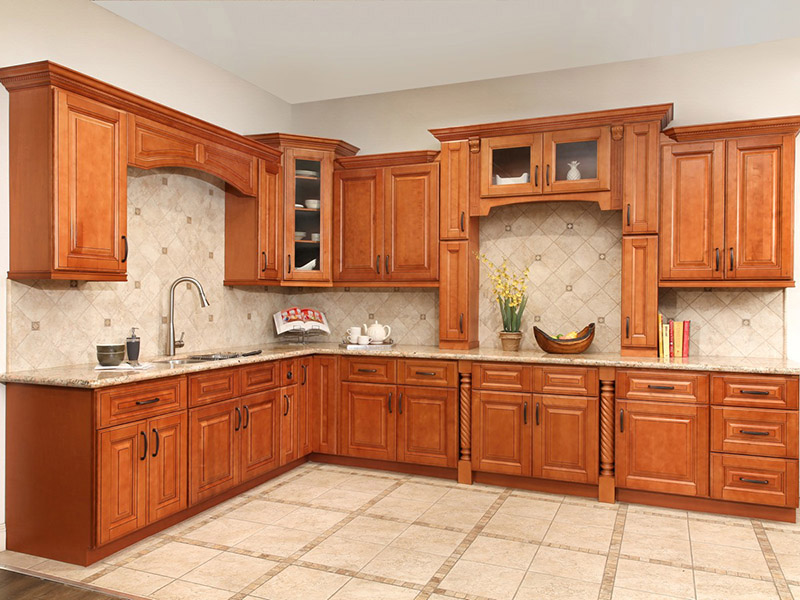 Solid Kitchen Cabinet Wooden