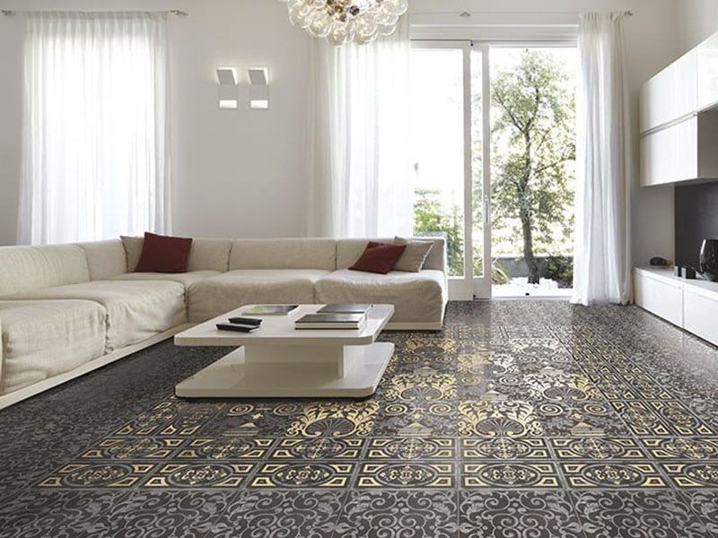 Living Room Floor Tiles