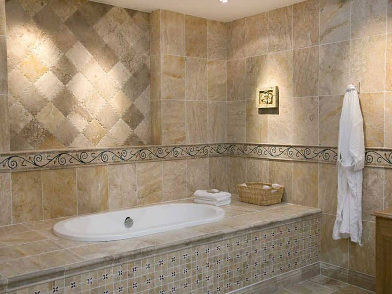 Luxurious Bathroom Wall Tiles