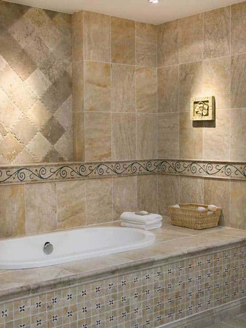 Luxurious Modern Bathroom Floor Tiles