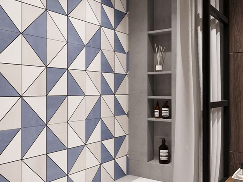 Geometricle Bathroom Wall Tiles