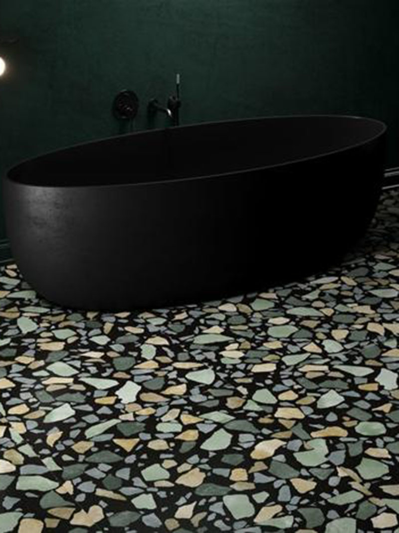 Modern Bathroom Floor Tiles Design