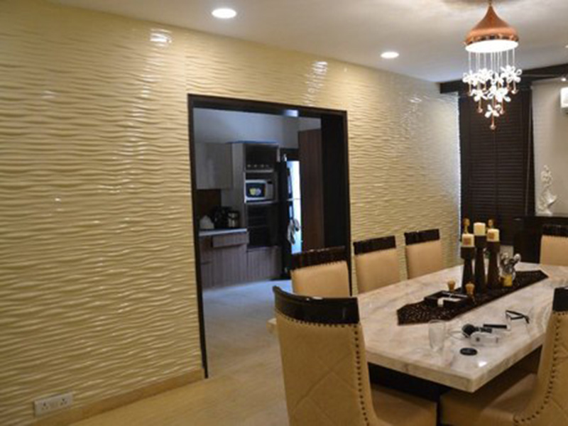 Wpc Wall Penal Design In Dining Room