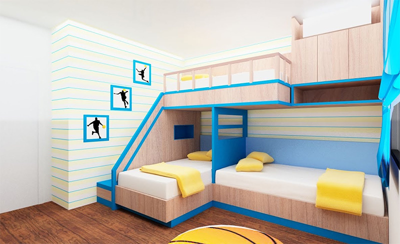 Bunk Bed Idea For Modern Bedroom