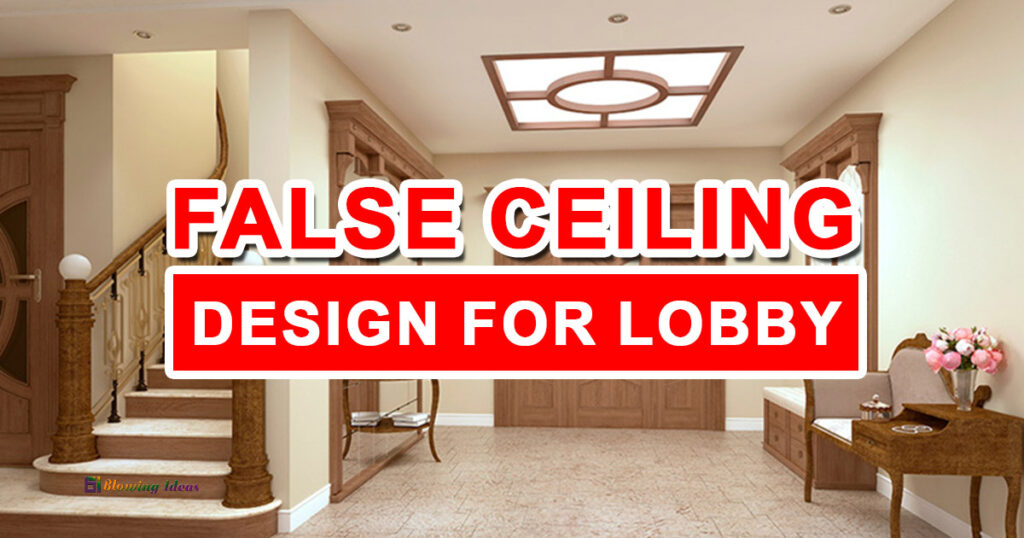False Ceiling Design For Lobby 1024x538