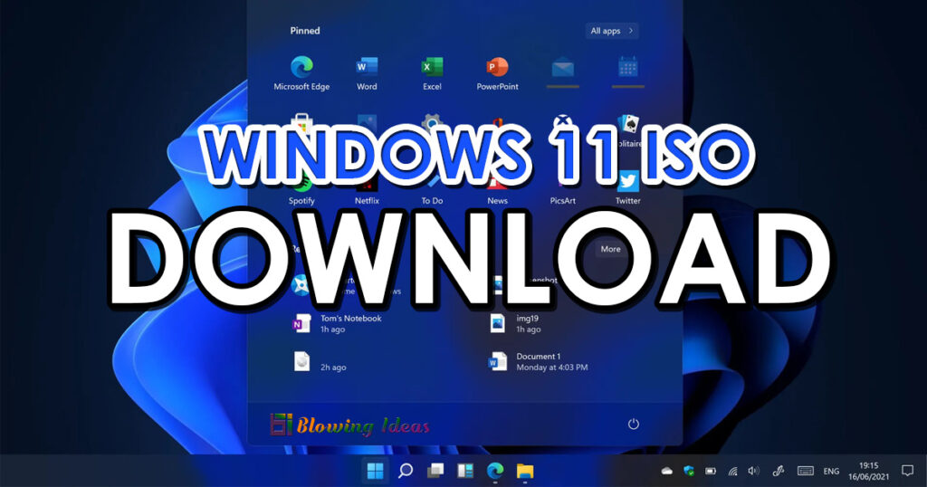 Windows 11 ISO Download 32bit 64Bit Latest Update 1024x538