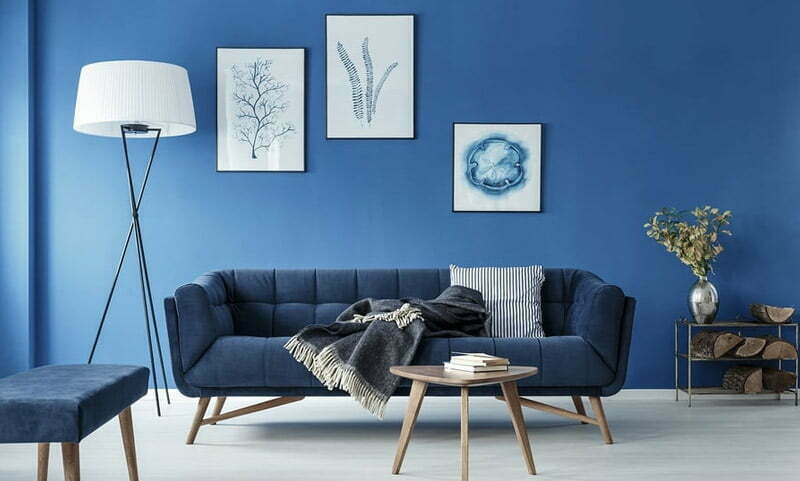 Blue Color for Living Room Walls