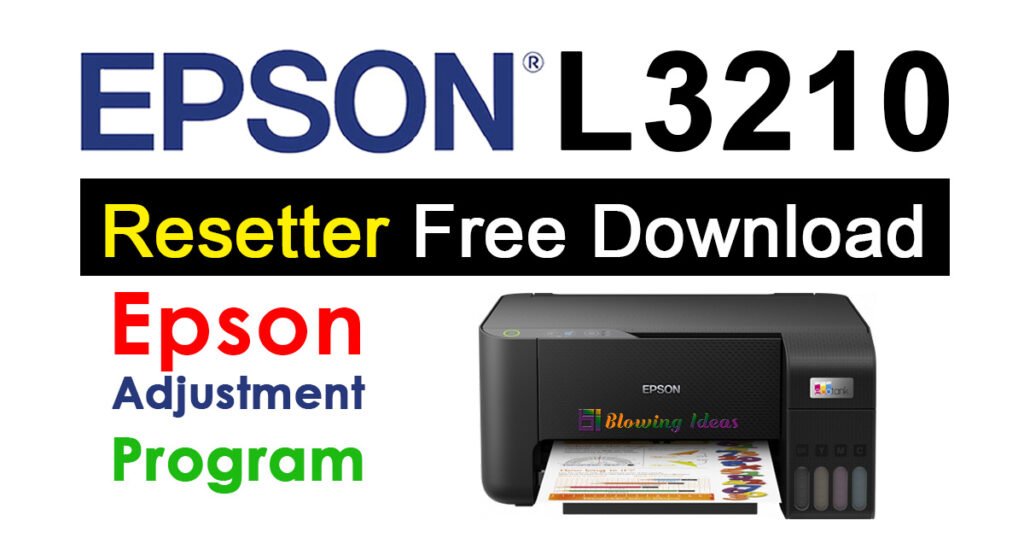 Epson L3210 Resetter Adjustment Program Free Download 1024x538