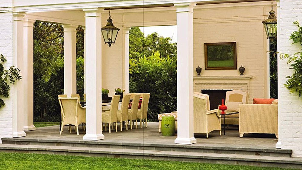 Loggia Budget-Friendly Backyard Shade Ideas