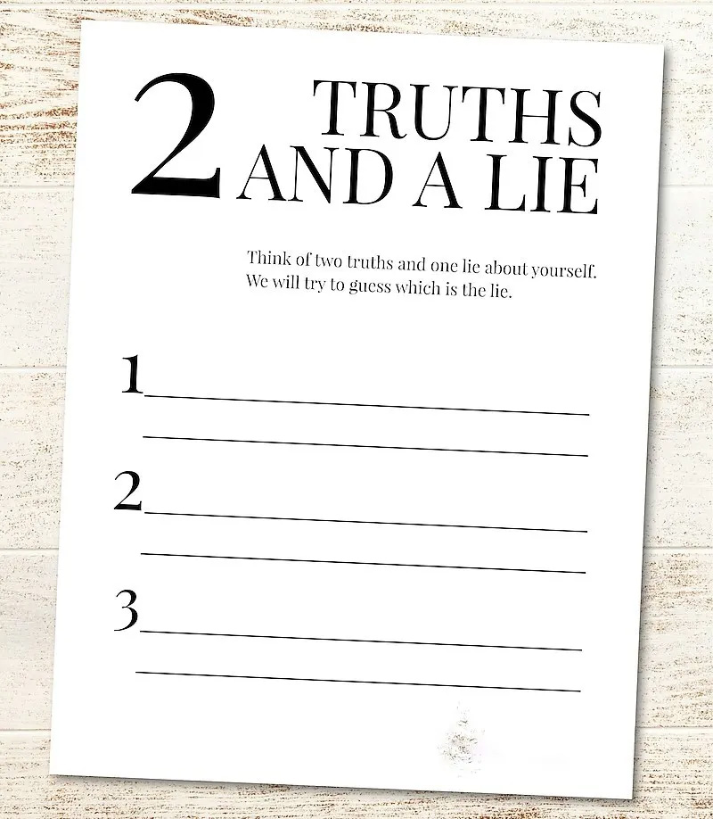 One Lie and Two Resolutions