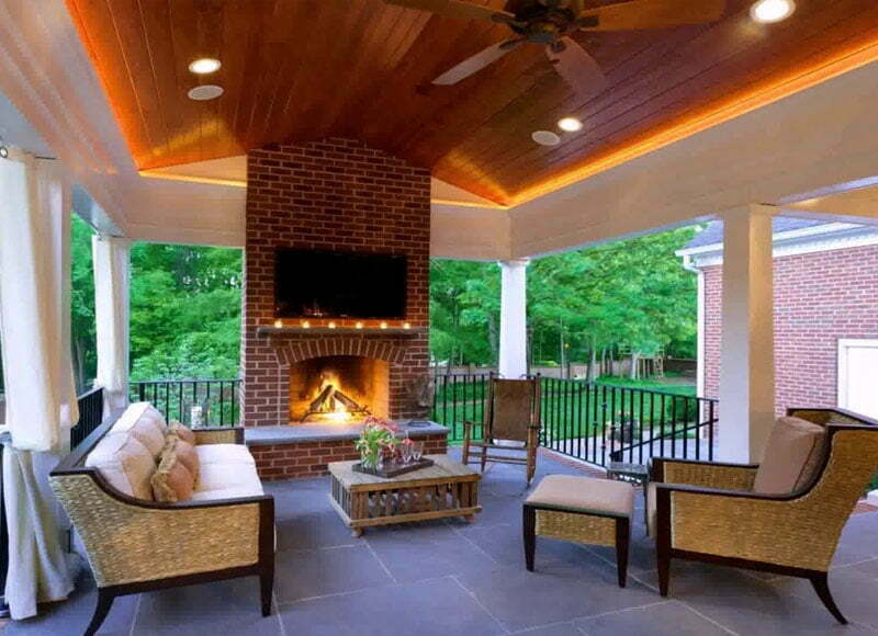 Stylish Porch Ceiling Design