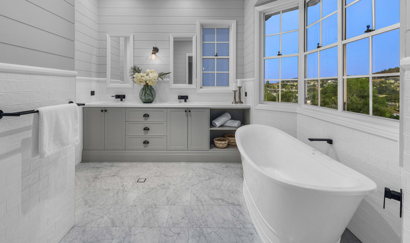 Hamptons Style Bathroom Design