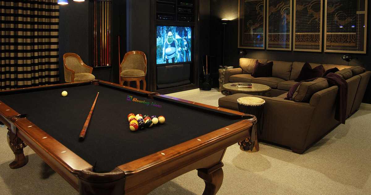 Pool Table in Living Room Ideas 2022 | Blowing Ideas
