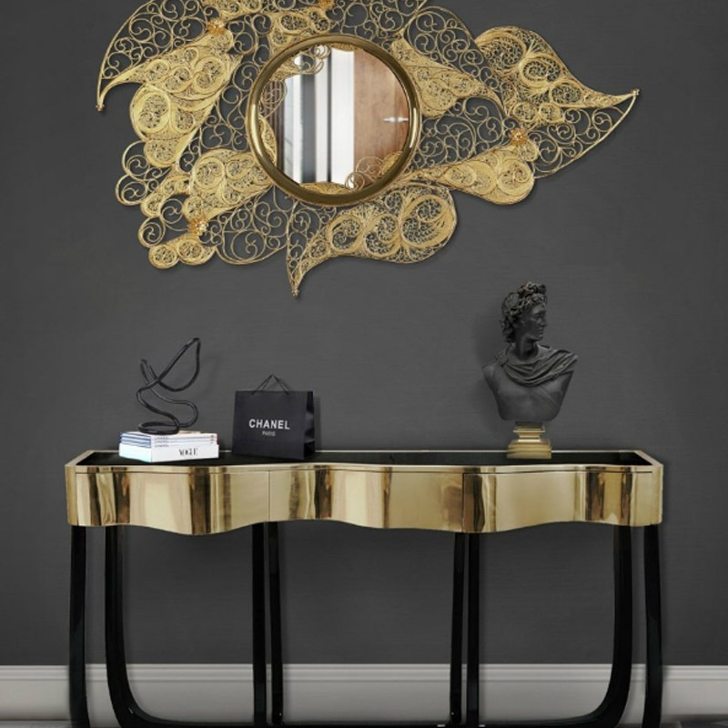 Decorating Walls with Mirrors Designs