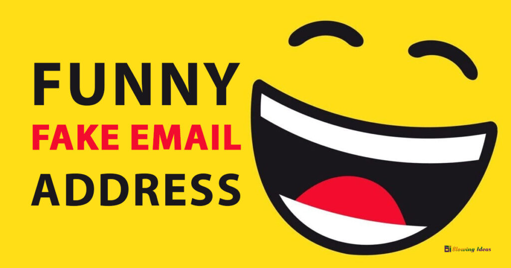 Best Funny Fake Email Address And Clever Usernames 1024x538