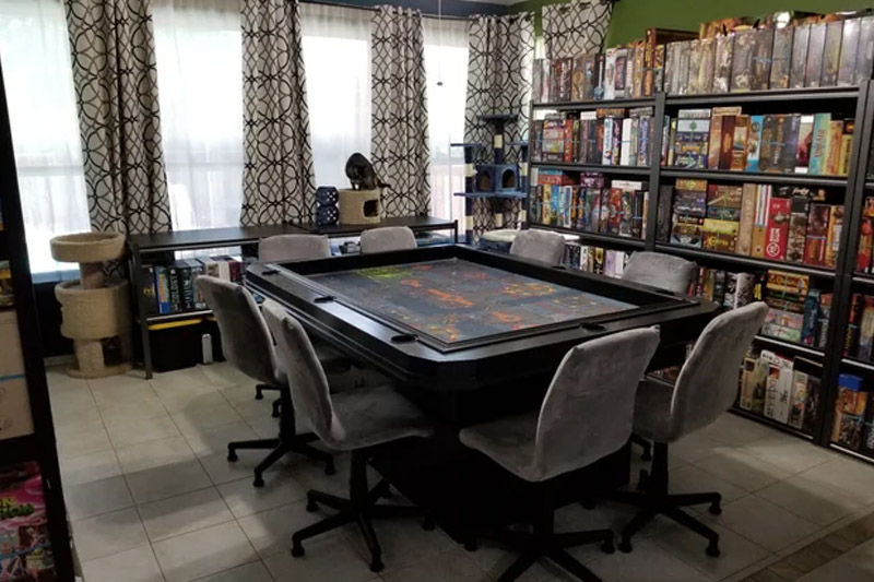 Board Game Room Interior