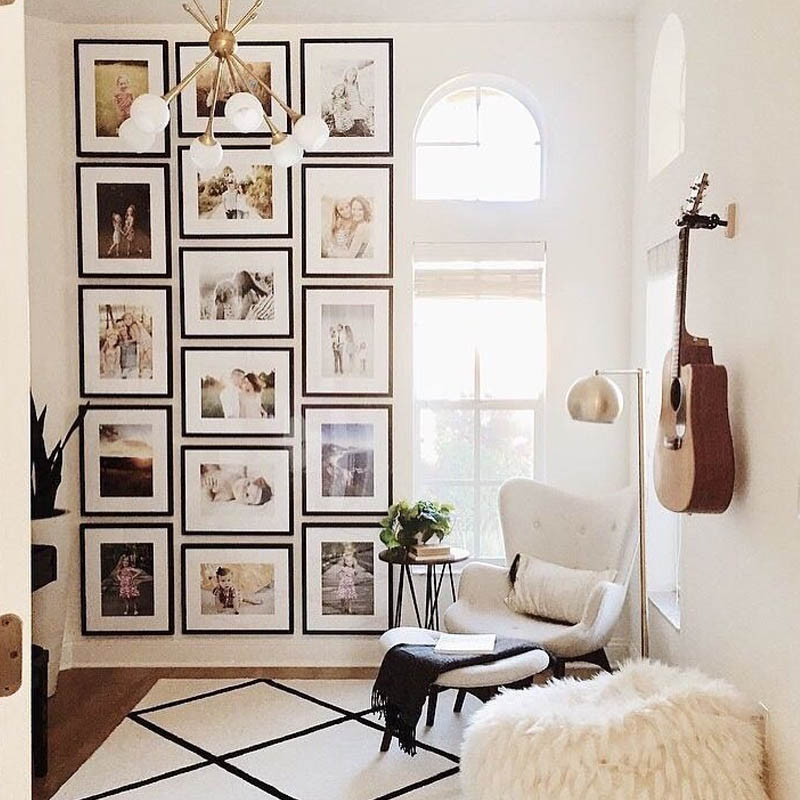 Hanging Photos On Living Room