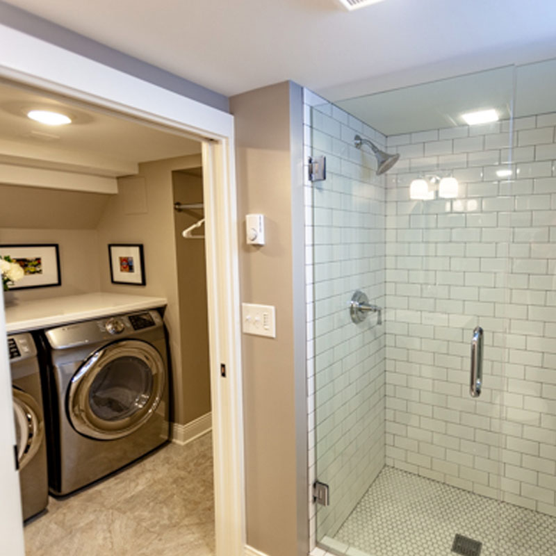 Build Shower In Laundry Room