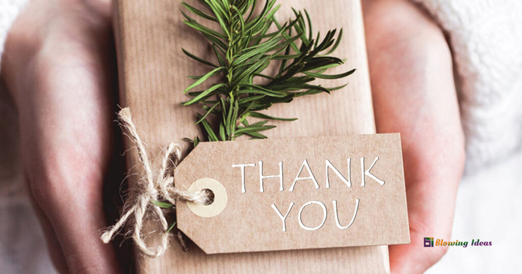 Creative Ways To Say Thank You