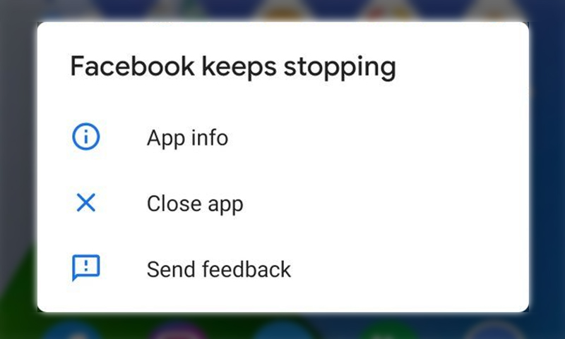Facebook App Crashing