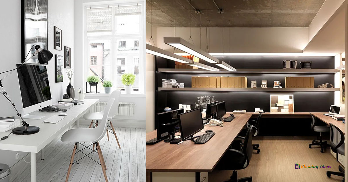 Modern Office Design Ideas for Small Spaces | Blowing Ideas
