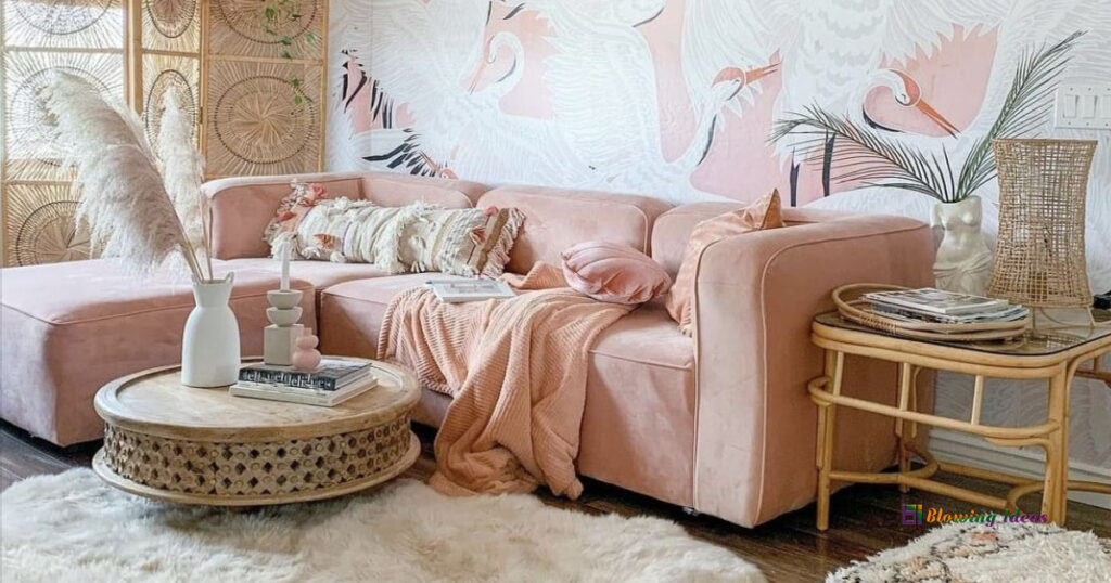 Pink And Cream Living Room Ideas 1024x538