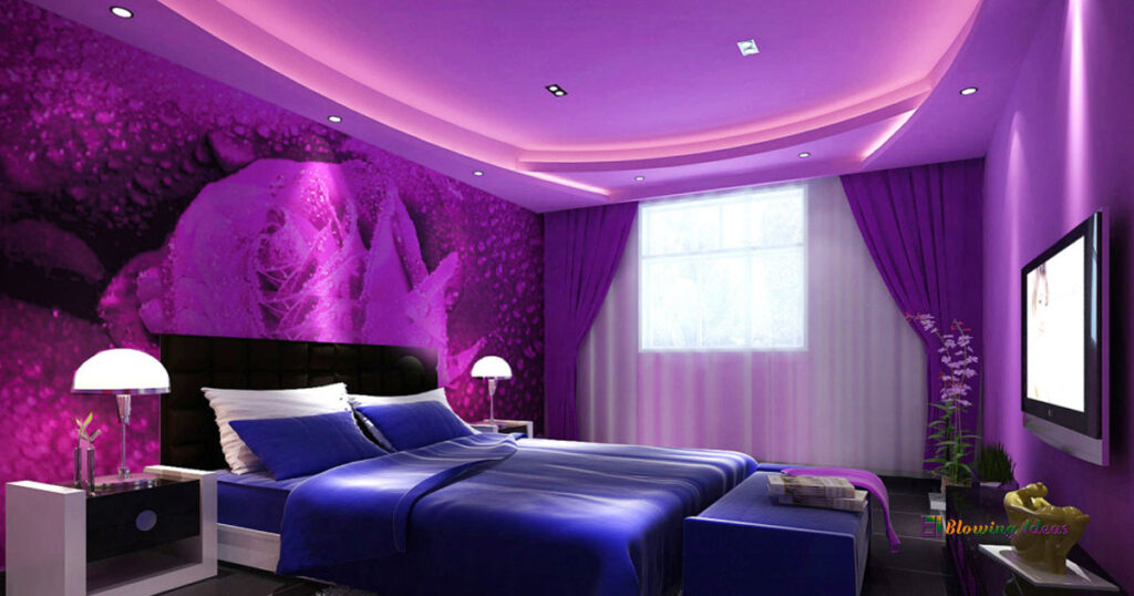Purple Bedroom Decorating Ideas 1024x538