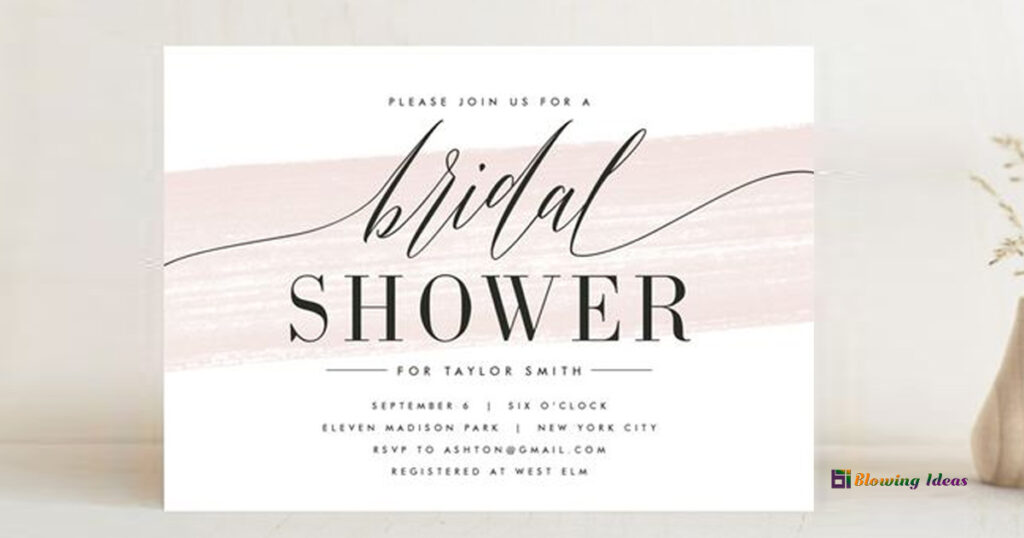 Bridal Shower Invitations Wording