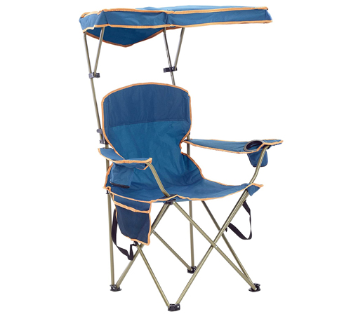 Quik Shade MAX Shade Soccer Mom Chair, Blue