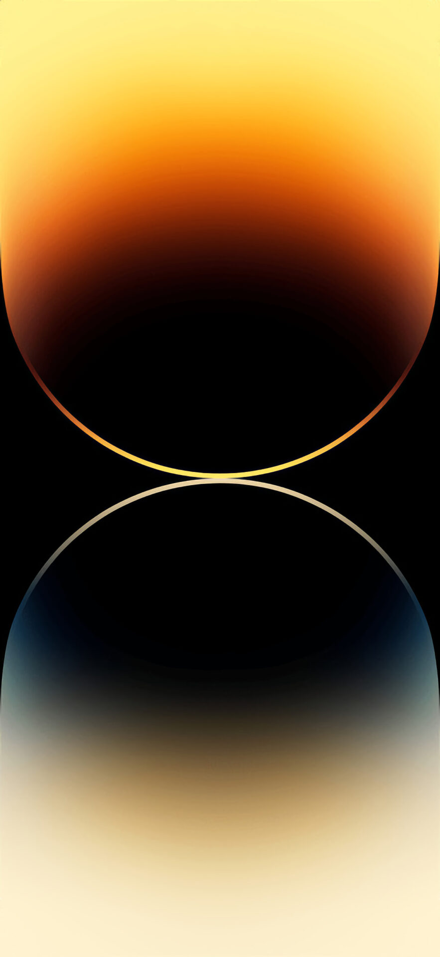 iPhone 14 Pro Gold Wallpaper