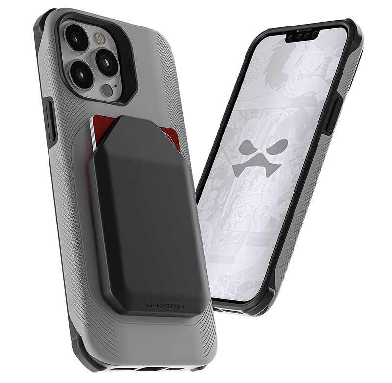 Ghostek EXEC iPhone 13 Pro Max Wallet Case with Removable Card Holder for MagSafe Charger