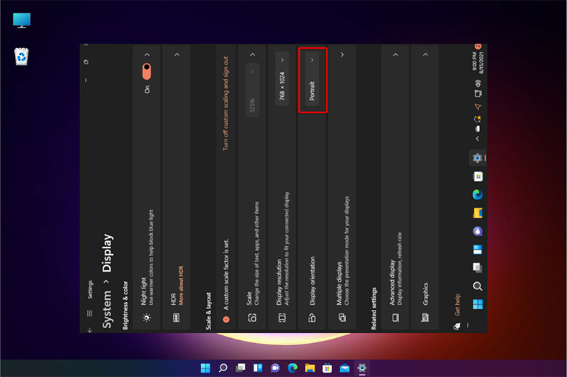Windows 11 Screen Rotate