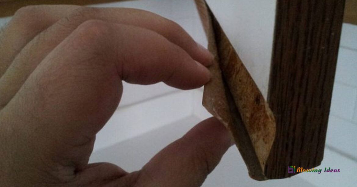 How to Repair Peeling Veneer on Particle Board Cabinets