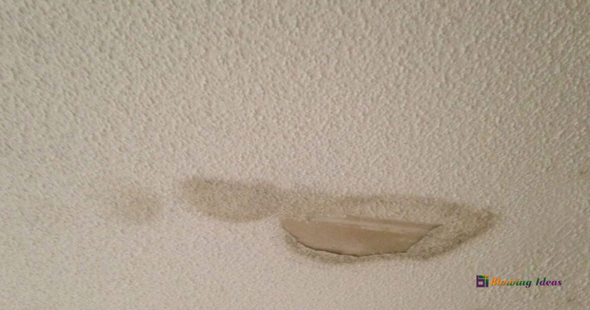 How to Repair Popcorn Ceiling Water Damage