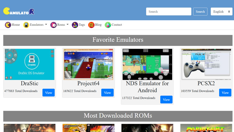 Gamulator - Best Retro ROMs for Android Games
