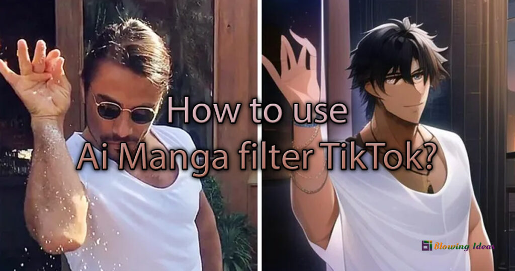 How to use Ai Manga filter TikTok