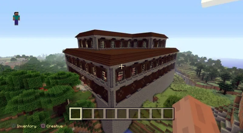Biệt thự Livin - Hạt giống Minecraft cho PS4