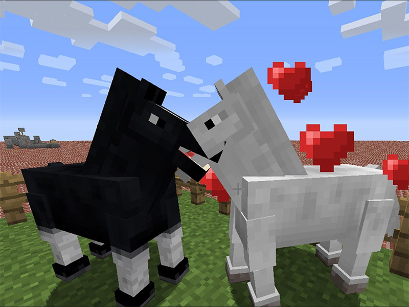 breed horses in minecraft