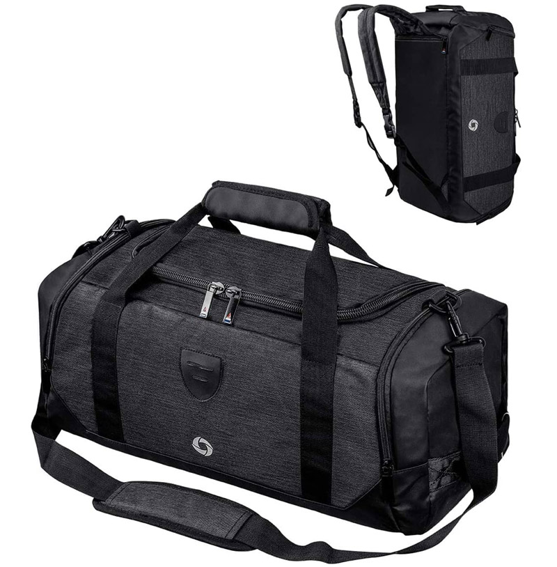 Gym Backpack with Belt Holder Waterproof Sports Duffel