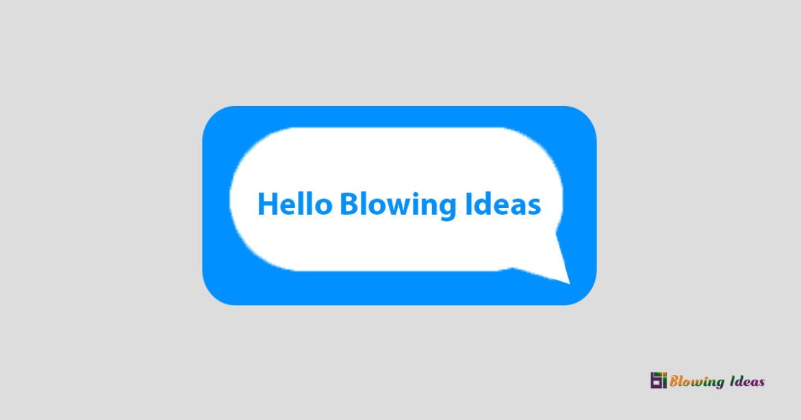 Why Does a Name Appear Blue in iMessage