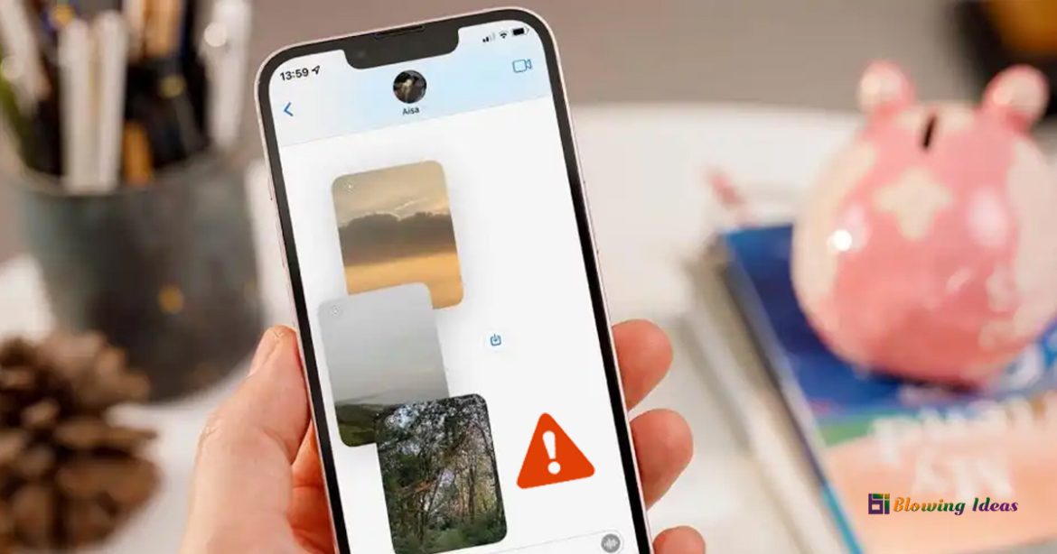 Pictures Not Downloading in iMessage iOS 16