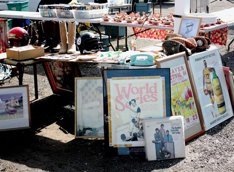 Local Collectibles Shops and Flea Markets