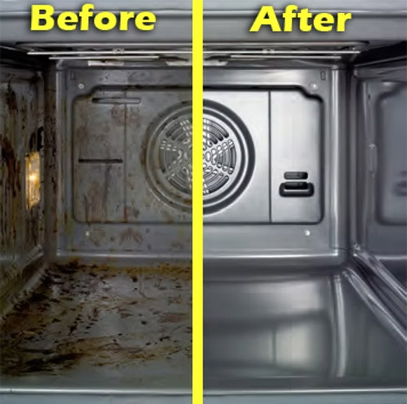 Self-cleaning Oven